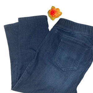 Torrid Black Denim Cropped Jeans